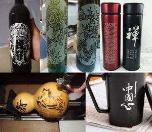 遵义遵义县酒瓶葫芦工艺品激光雕刻机